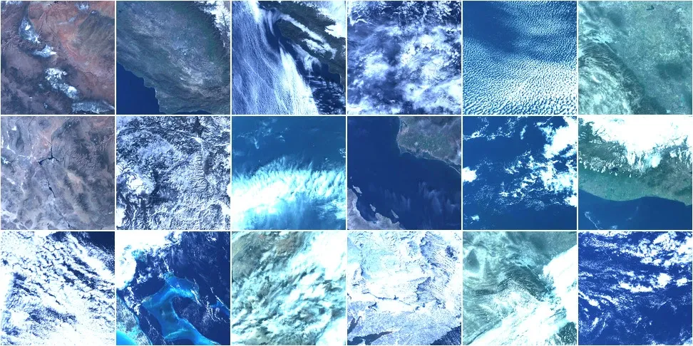 Figure 1: A sample of 18 images from the smcefr-mini dataset