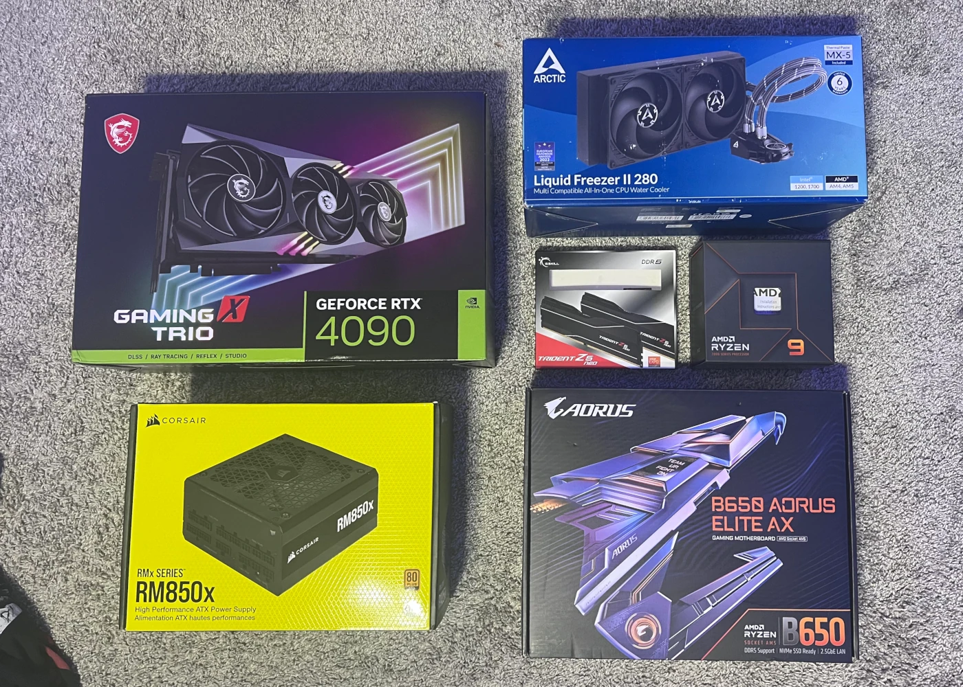 Boxes of components for Knuth